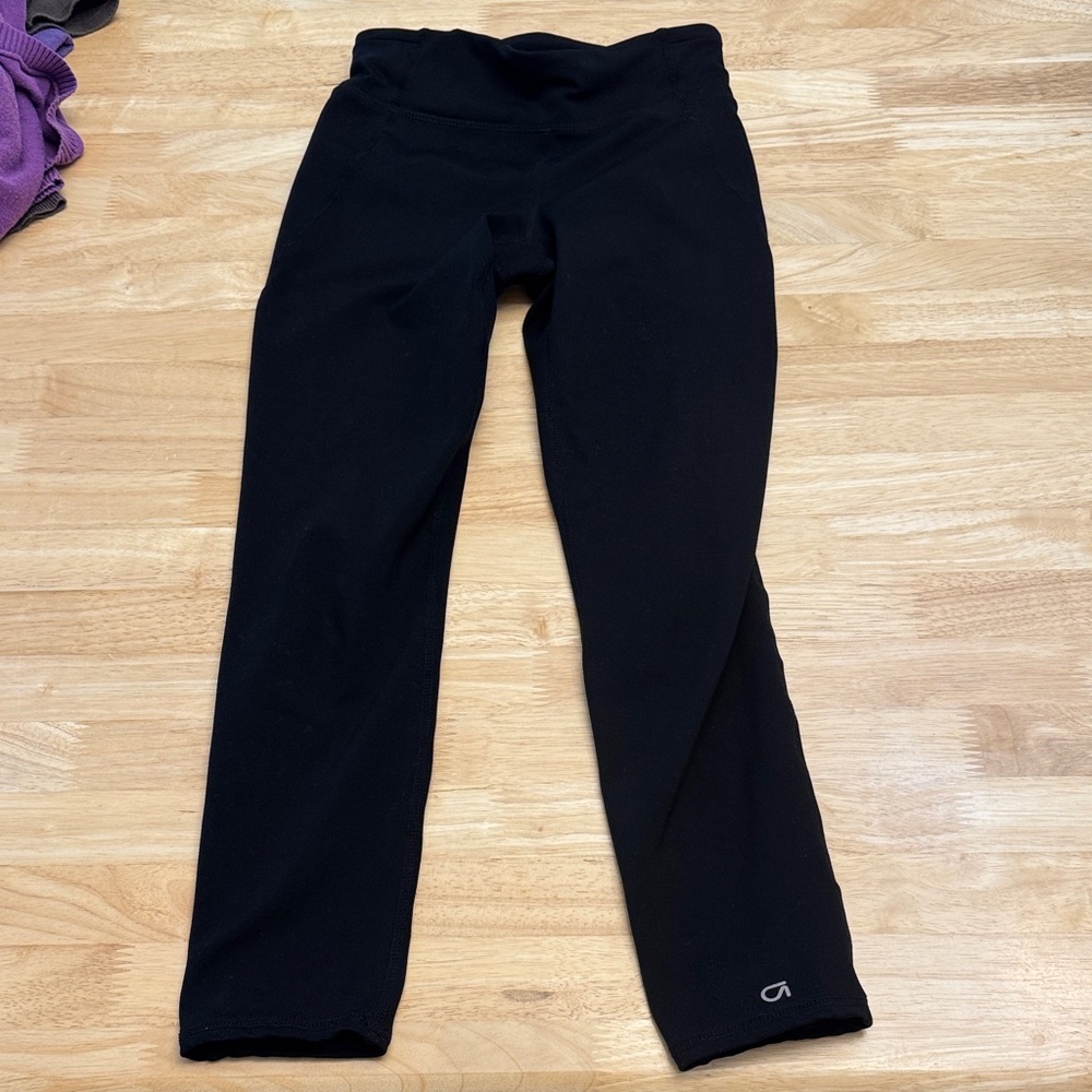 GAP Classic Black Kids Leggings, clean excellent